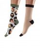 Animal Pattern Bamboo Socks 2 Pair Pack - Multi