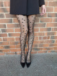 All Over Star Tights - Black