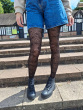 Cobweb Tights - Black