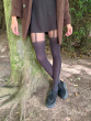 Suspender Tights - Black