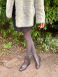 60 denier 3D Opaque Tights - Charcoal