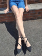 Naturals Sandal Toe Tights - Barely There