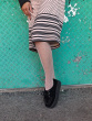 Spot Net Tights - Lilac