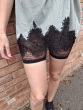 Naturals Lace Shorts - Black