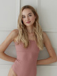 Contemporary Rib Body - Dusty Rose
