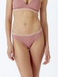 Contemporary Rib Brief - Dusty Rose