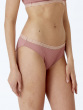 Contemporary Rib Brief - Dusty Rose