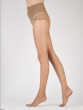 In Shape 20 Denier Patterned Brief Medium Shaper Tight - Nude