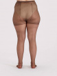 Curves 15 Denier Ladder Resist Tights 3 Pair Pack - Dark Nude
