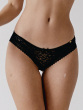 Graphic Mesh Brief - Black