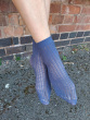 Ladder Net Fashion Anklets - Slate