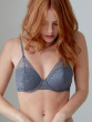Botanical Lace High Apex Bra - Nightshade