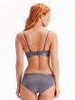Botanical Lace Non Wired Triangle Bra - Nightshade