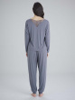 Botanical Lace Lounge Pant - Nightshade