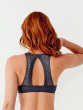 Graphic Mesh Moulded T-Shirt Bra - Platinum