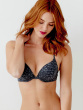 Graphic Mesh Moulded T-Shirt Bra - Platinum
