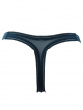 Geo Lace Tanga Thong - Indigo