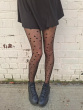 All Over Star Tights - Black