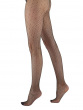 Spot Net Fashion Tights - Black