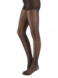 Cubist Chevron Pattern Tight - Black