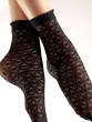 Delicate Diamond Pattern Anklets - Black