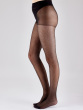 Diamond Pattern Net Tulle Tights - Black