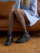 All Over Star Tights - Black