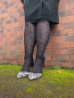 Boho Pattern Tights - Black