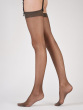 Nylons 10 Denier Gloss Stockings - Barely Black