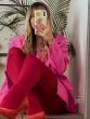 Premium Opaques 60 Denier Coloured Tights 1 Pair Pack - Cranberry