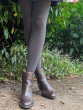 60 denier 3D Opaque Tights - Charcoal