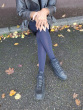 60 denier 3D Opaque Tights - Navy