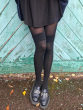 Secret Sock Fashion Tight - Black