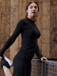 Active-Wear Long Sleeve T-Shirt - Black