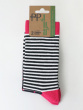 Spot Stripe Mix Bamboo Socks 2 Pair Pack