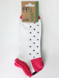 Spot Plain Mix Bamboo Trainer Liners 2 Pair Pack