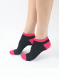 Stripe Plain Mix Bamboo Trainer Liners 2 Pair Pack
