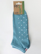 Spot Fairisle Mix Bamboo Trainer Liners 2 Pair Pack