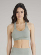 Active-Wear Crop Top - Sage