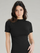 Active-Wear Short Sleeve T-Shirt - Black