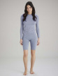 Active-Wear Shorts - Blueberry