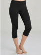 Active-Wear Capri Leggings - Black