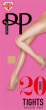 Everyday 20 Denier Smooth Knit Tights - Barely Black