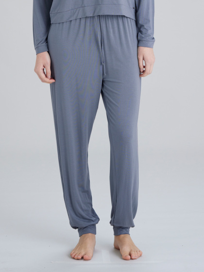 Botanical Lace Lounge Pant - Nightshade