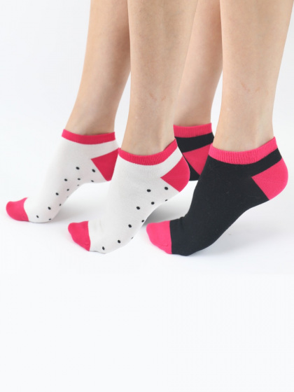Spot Plain Mix Bamboo Trainer Liners 2 Pair Pack