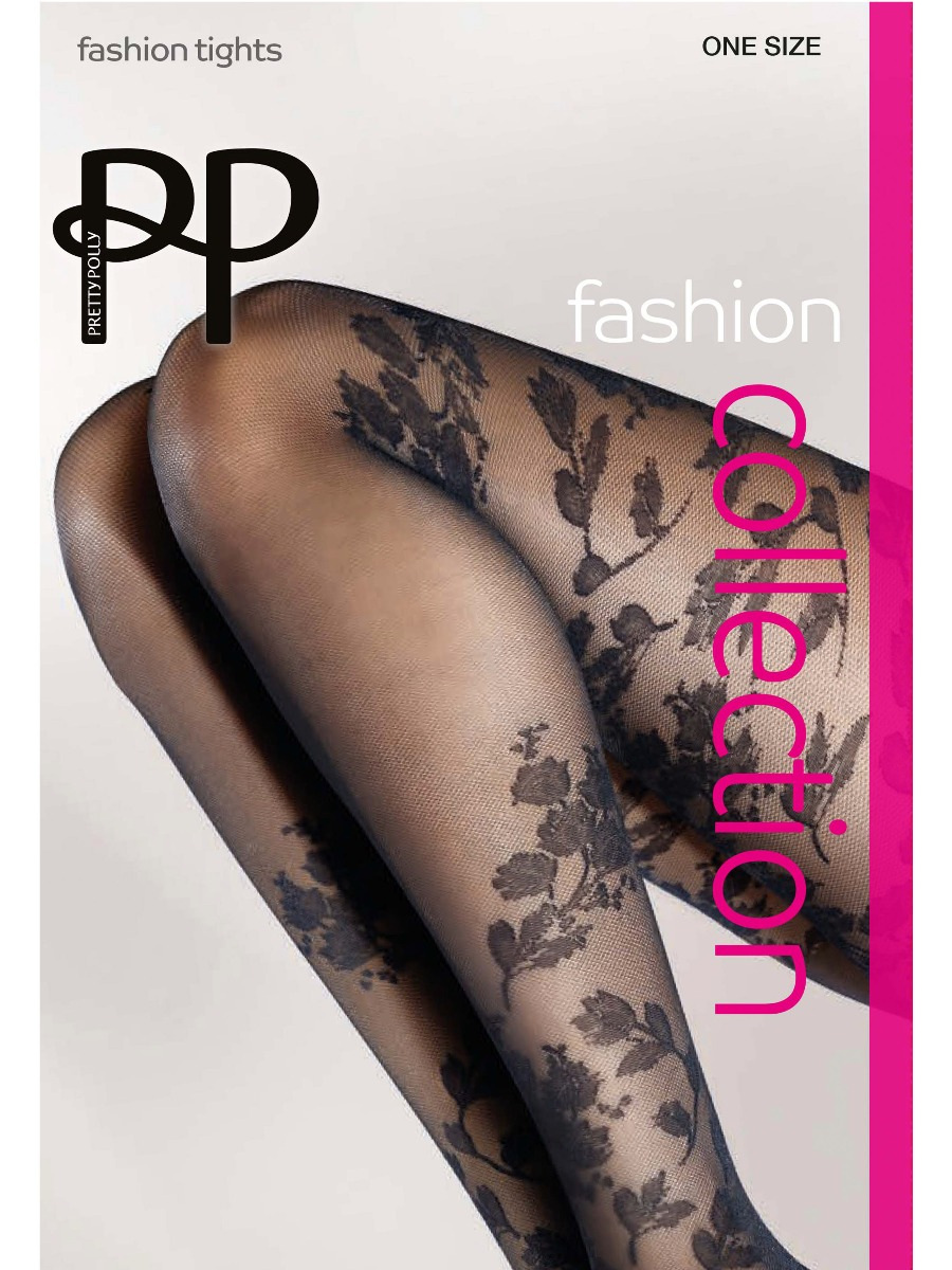 Autumn Fall Floral Tights, Fashion Hosiery