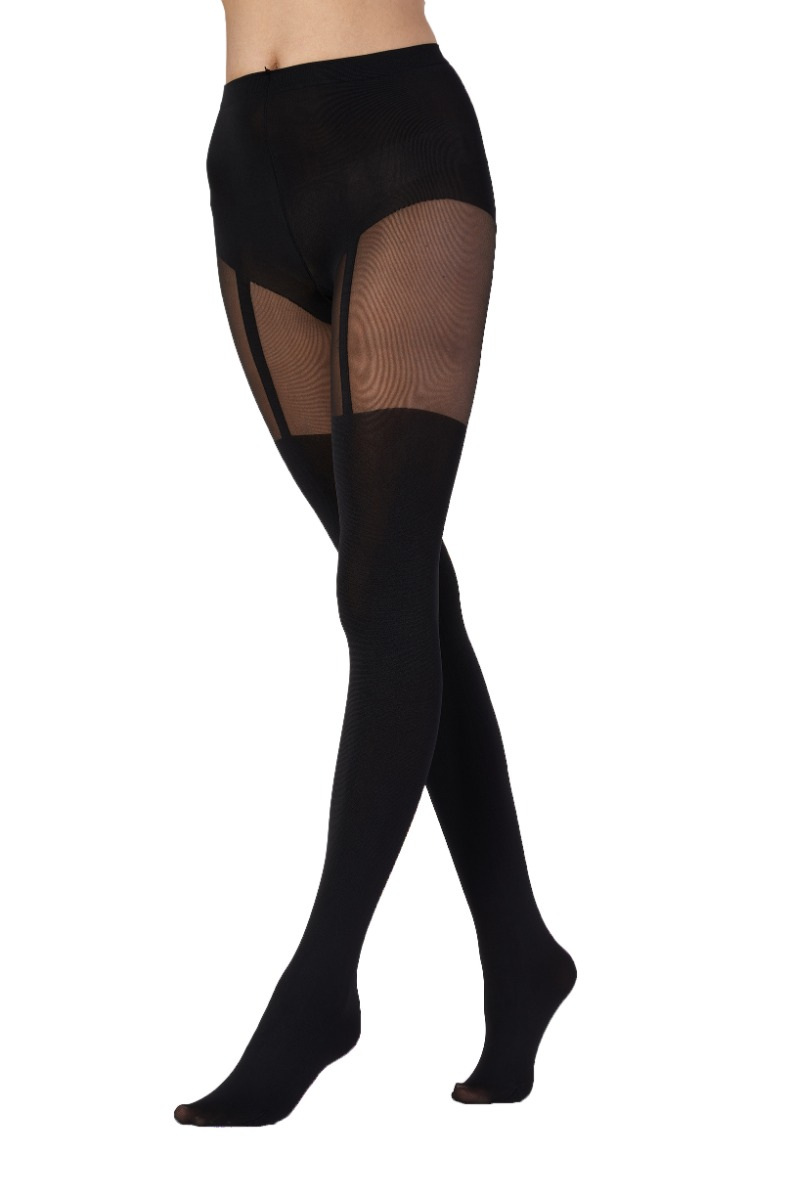 Buy Mock Suspender Tights direct from Pretty Polly UK s leading tights stockings manufacturer www.prettypolly