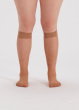 Curves Comfort Top Knee Highs 2 Pair Pack - Nude
