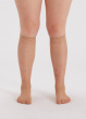 Curves Sheer Cooling Knee Highs 2 Pair Pack - Nude