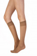 Legworks 15 Denier Comfort Top Knee Highs 3 Pair Pack - Nude